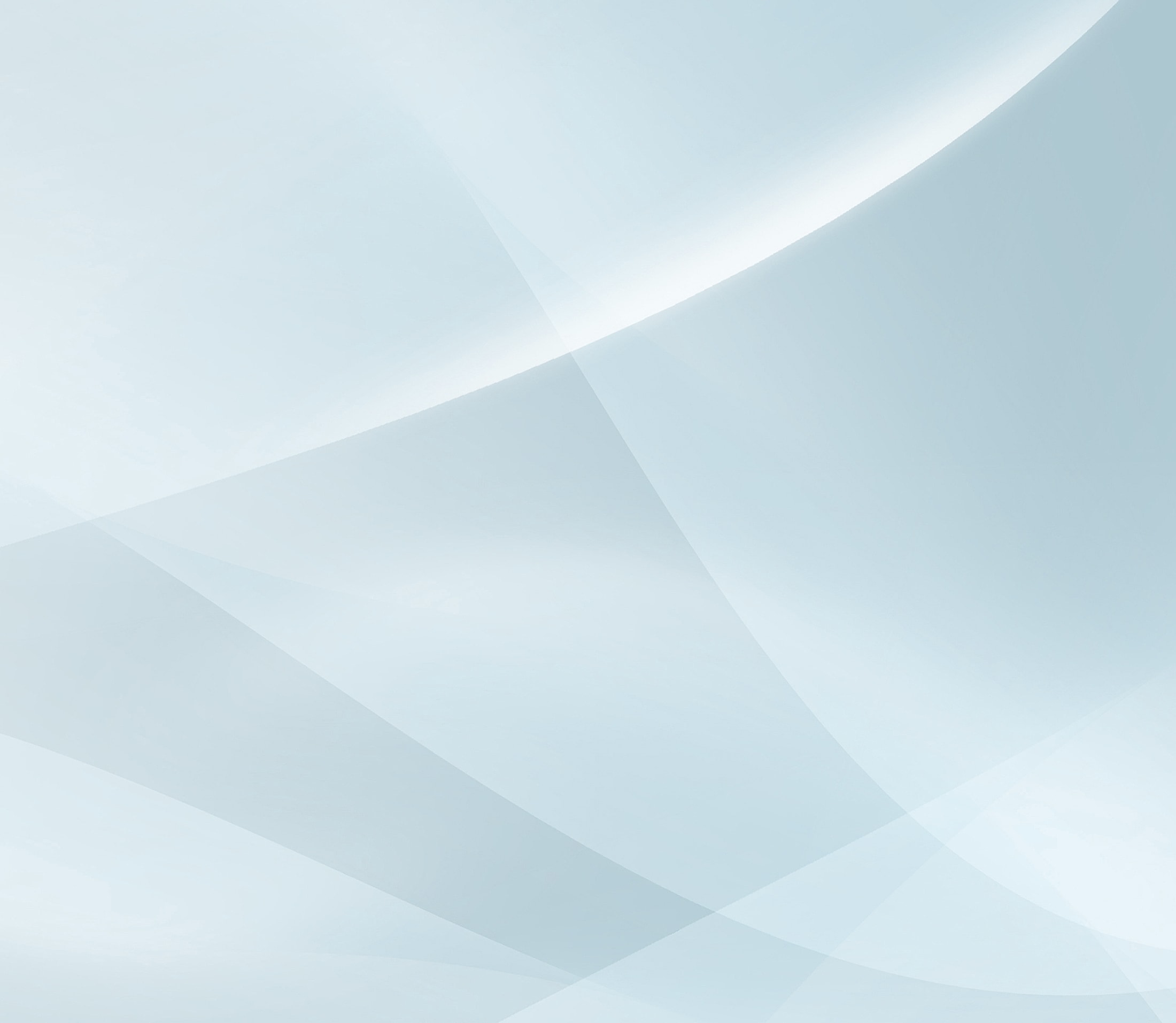 Abstract light blue background with soft curves.
