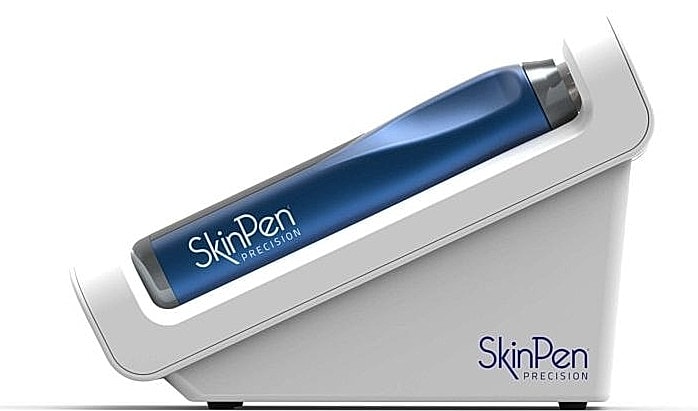SkinPen Precision microneedling device on display