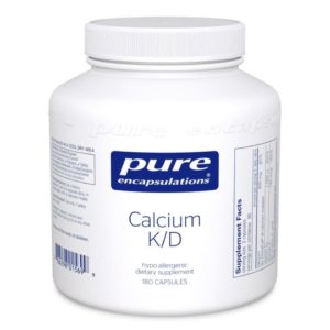 Pure Encapsulations Calcium K/D (180 Capsules)